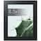WallsThatSpeak Black Picture Frame with Easel and Glass